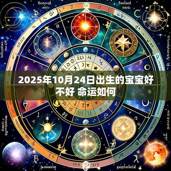 2025年10月24日出生的宝宝好不好 命运如何