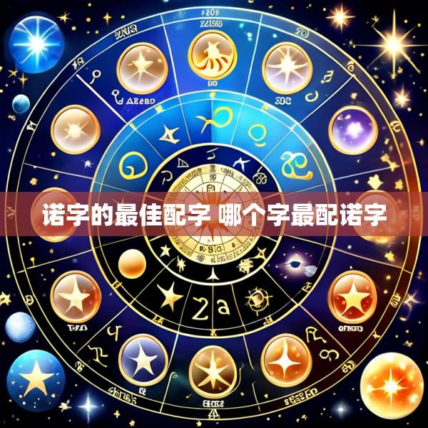 诺字的最佳配字 哪个字最配诺字