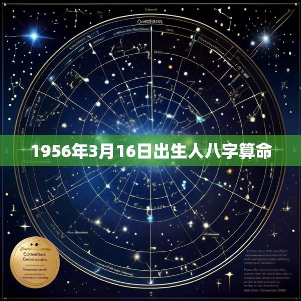 1956年3月16日出生人八字算命