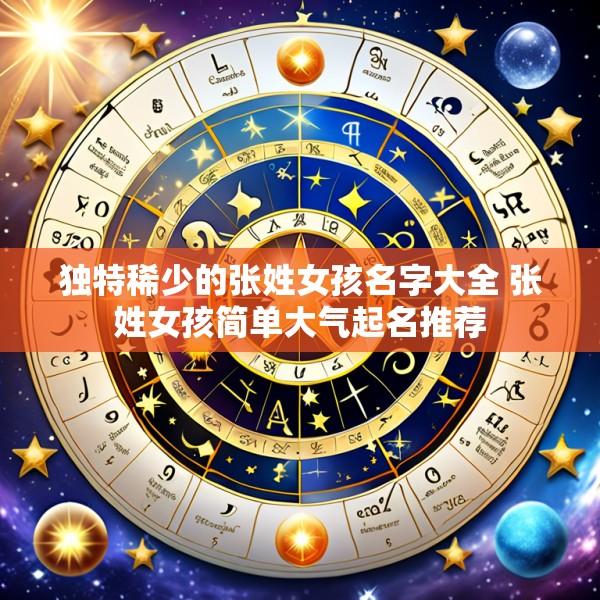 独特稀少的张姓女孩名字大全 张姓女孩简单大气起名推荐