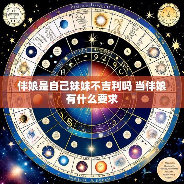 伴娘是自己妹妹不吉利吗 当伴娘有什么要求