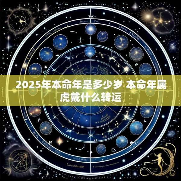 2025年本命年是多少岁 本命年属虎戴什么转运