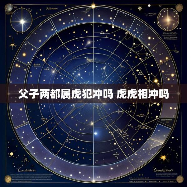 父子两都属虎犯冲吗 虎虎相冲吗