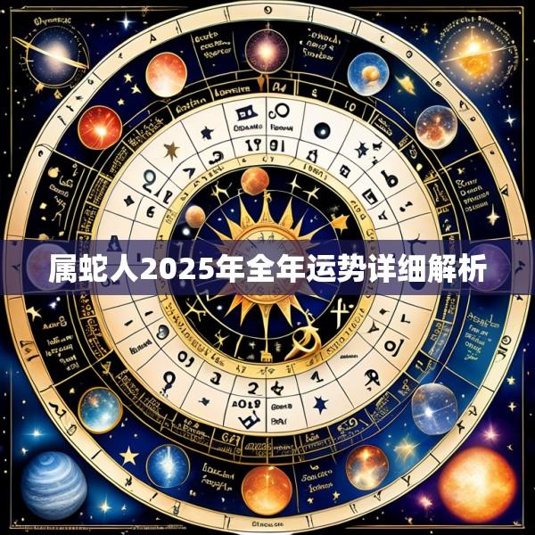 属蛇人2025年全年运势详细解析