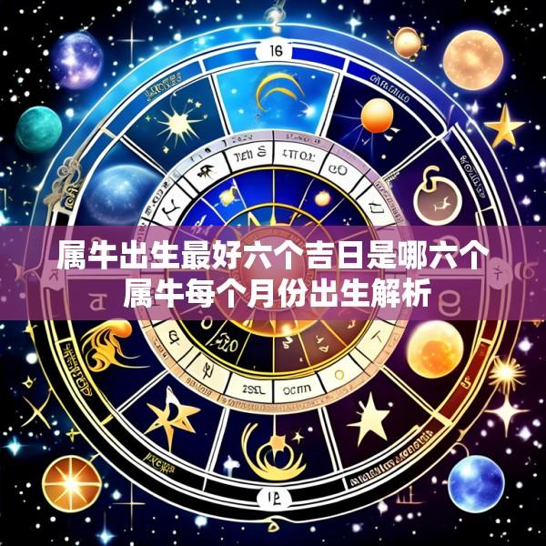 属牛出生最好六个吉日是哪六个 属牛每个月份出生解析