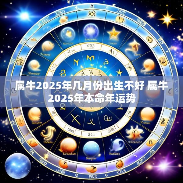 属牛2025年几月份出生不好 属牛2025年本命年运势