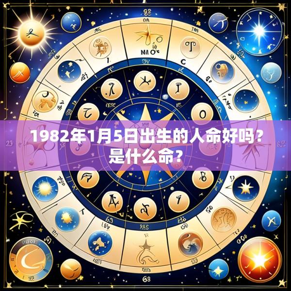 1982年1月5日出生的人命好吗？是什么命？