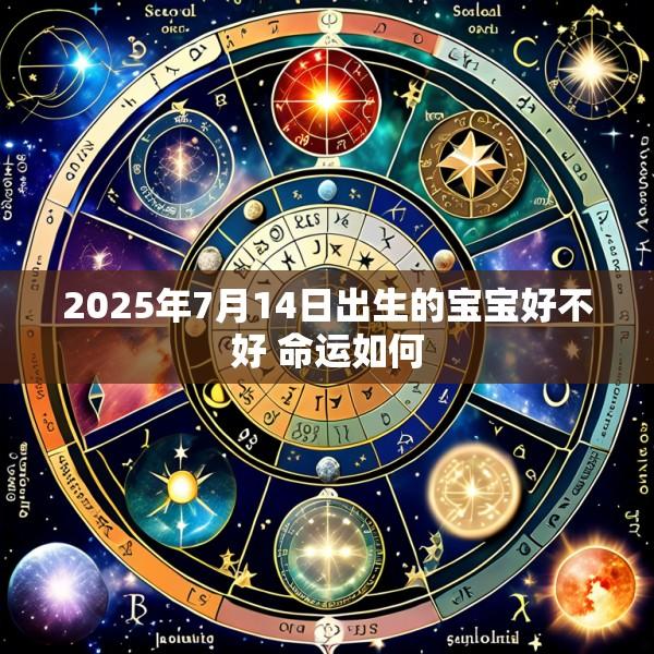 2025年7月14日出生的宝宝好不好 命运如何