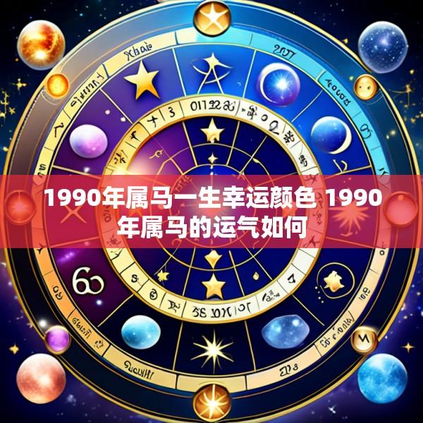1990年属马一生幸运颜色 1990年属马的运气如何