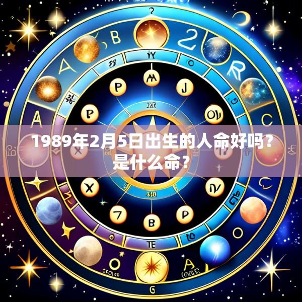 1989年2月5日出生的人命好吗？是什么命？