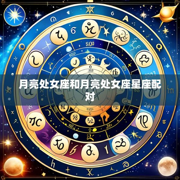 月亮处女座和月亮处女座星座配对