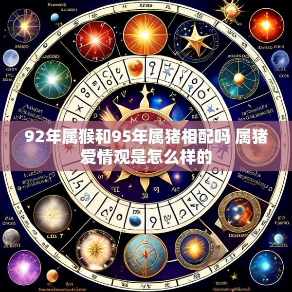 92年属猴和95年属猪相配吗 属猪爱情观是怎么样的