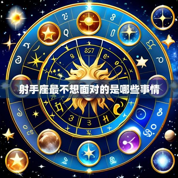射手座最不想面对的是哪些事情