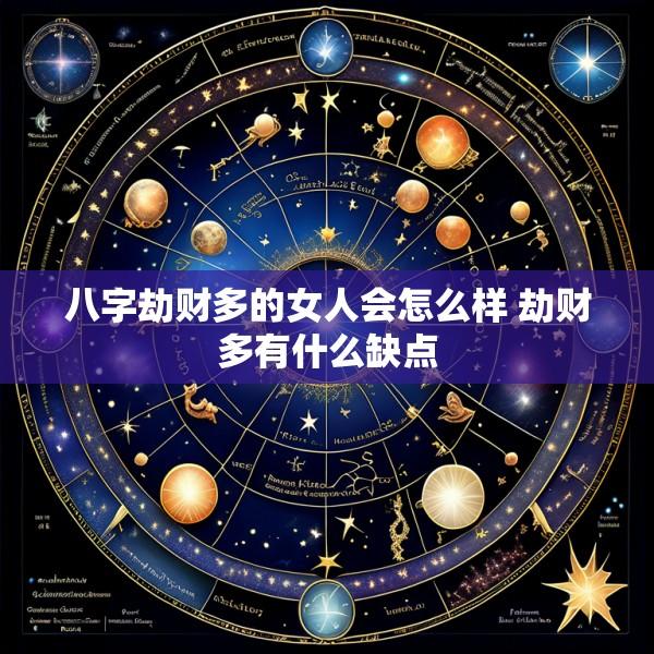 八字劫财多的女人会怎么样 劫财多有什么缺点