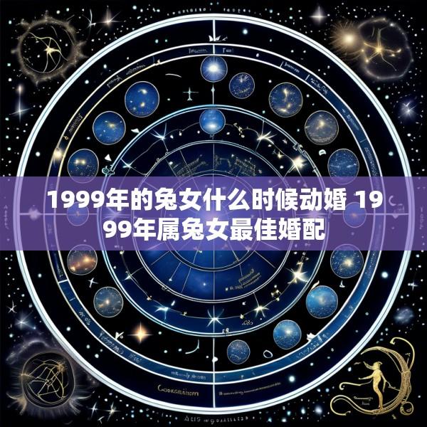 1999年的兔女什么时候动婚 1999年属兔女最佳婚配