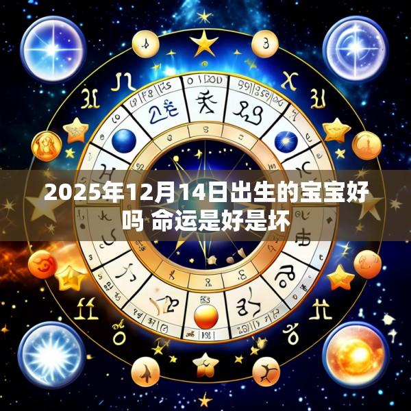 2025年12月14日出生的宝宝好吗 命运是好是坏