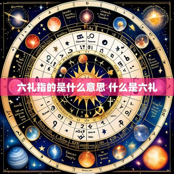 六礼指的是什么意思 什么是六礼