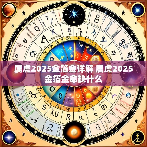 属虎2025金箔金详解 属虎2025金箔金命缺什么
