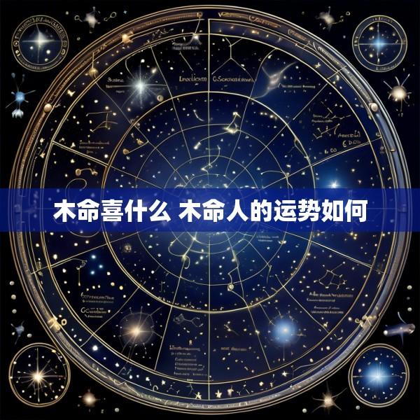木命喜什么 木命人的运势如何
