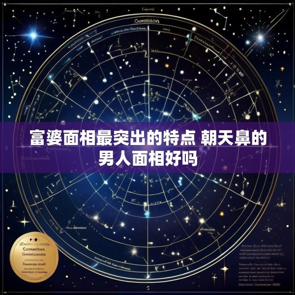 富婆面相最突出的特点 朝天鼻的男人面相好吗