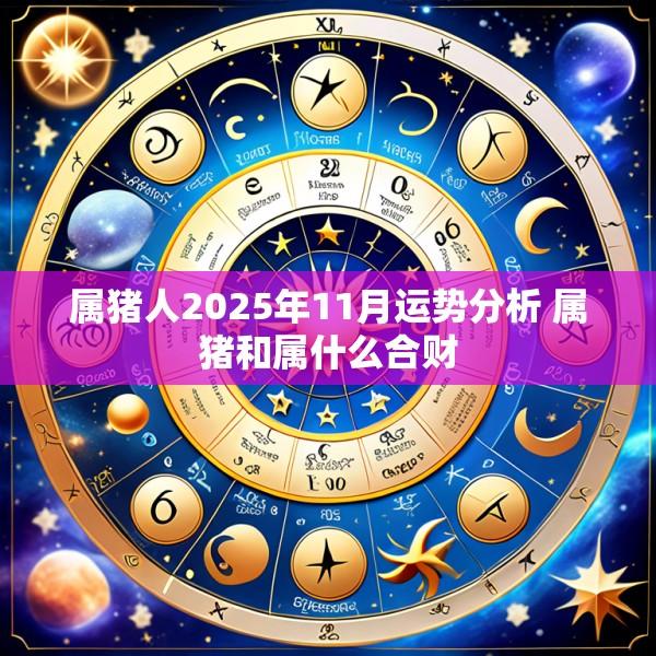 属猪人2025年11月运势分析 属猪和属什么合财