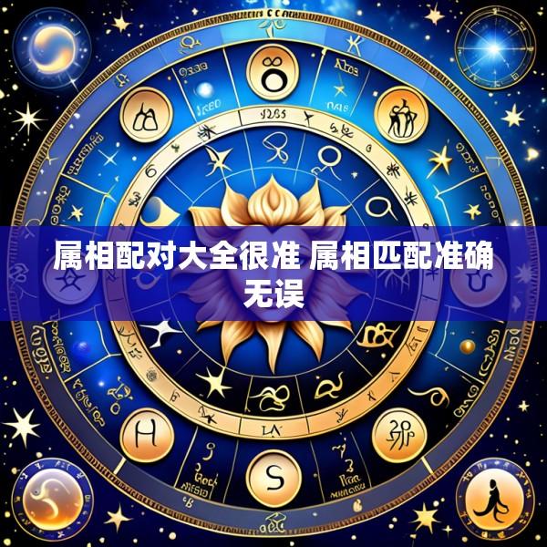 属相配对大全很准 属相匹配准确无误