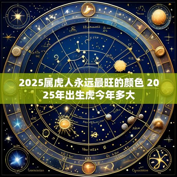 2025属虎人永远最旺的颜色 2025年出生虎今年多大