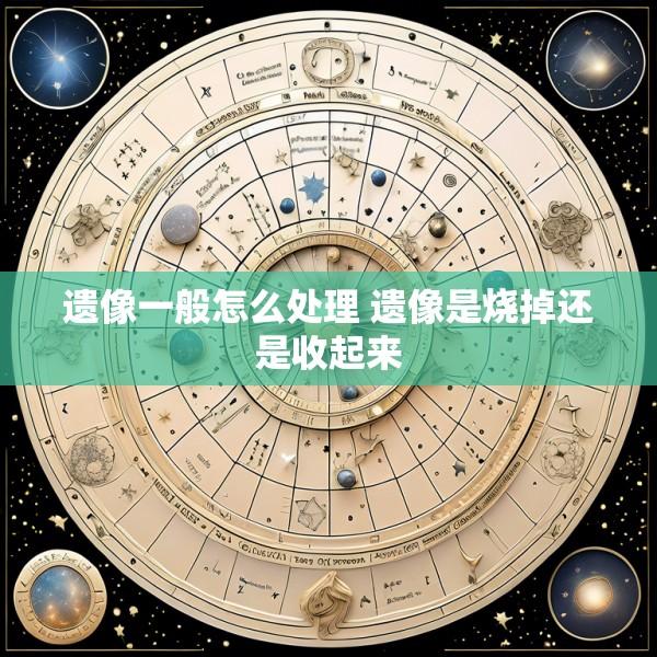 遗像一般怎么处理 遗像是烧掉还是收起来