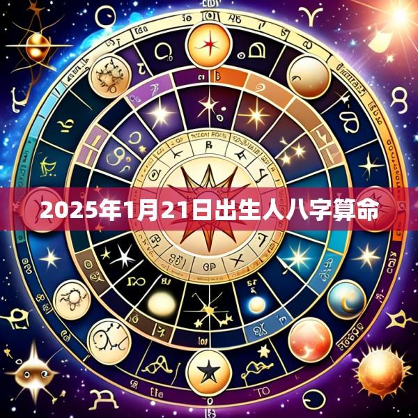 2025年1月21日出生人八字算命