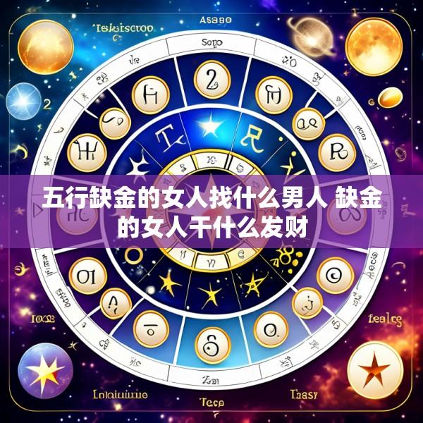 五行缺金的女人找什么男人 缺金的女人干什么发财