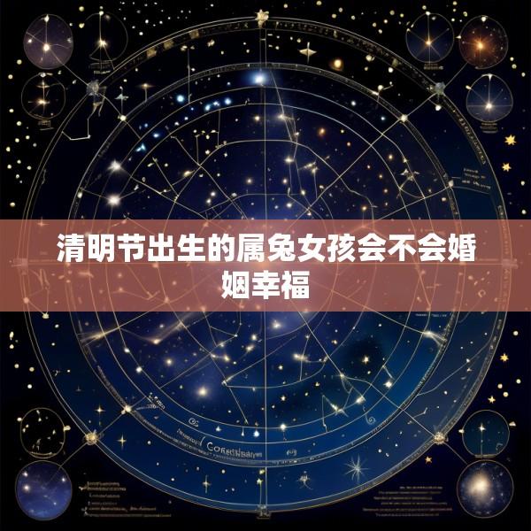 清明节出生的属兔女孩会不会婚姻幸福