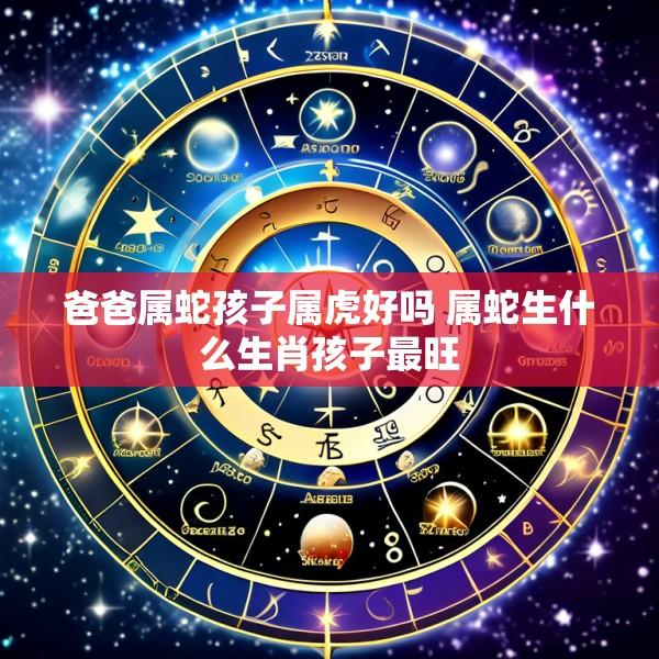 爸爸属蛇孩子属虎好吗 属蛇生什么生肖孩子最旺
