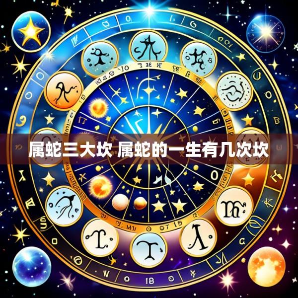 属蛇三大坎 属蛇的一生有几次坎