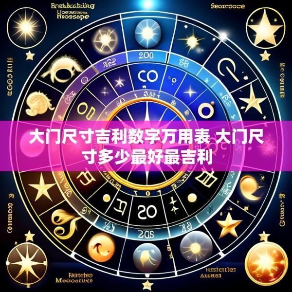 大门尺寸吉利数字万用表 大门尺寸多少最好最吉利