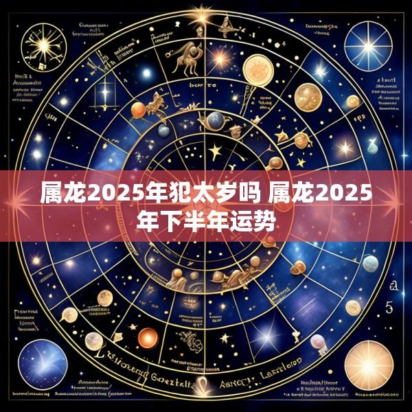 属龙2025年犯太岁吗 属龙2025年下半年运势