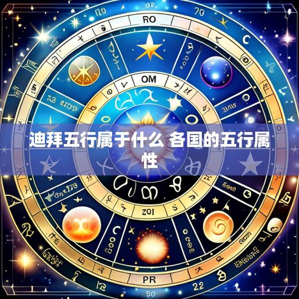 迪拜五行属于什么 各国的五行属性