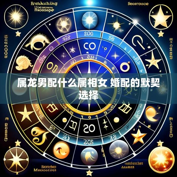 属龙男配什么属相女 婚配的默契选择