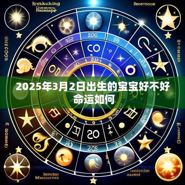 2025年3月2日出生的宝宝好不好 命运如何