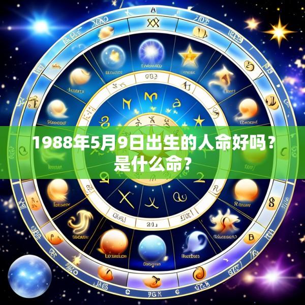 1988年5月9日出生的人命好吗？是什么命？