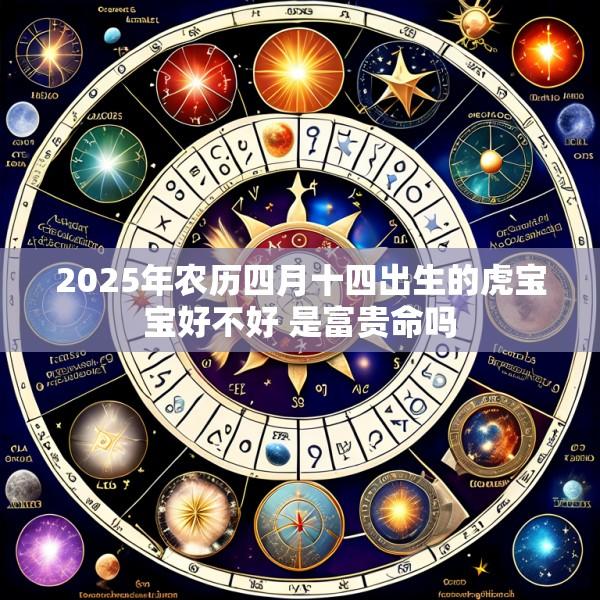 2025年农历四月十四出生的虎宝宝好不好 是富贵命吗
