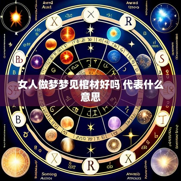 女人做梦梦见棺材好吗 代表什么意思