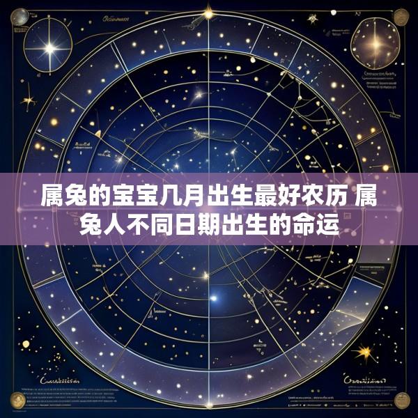 属兔的宝宝几月出生最好农历 属兔人不同日期出生的命运