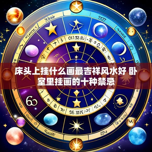 床头上挂什么画最吉祥风水好 卧室里挂画的十种禁忌