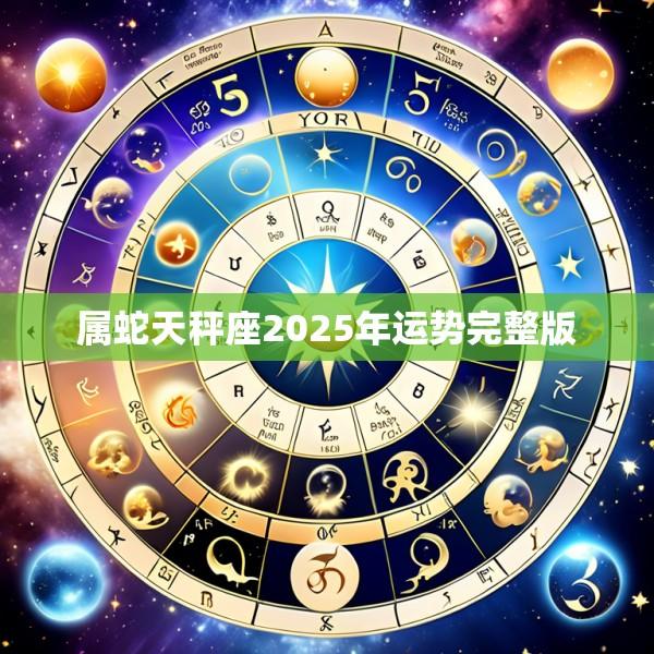 属蛇天秤座2025年运势完整版