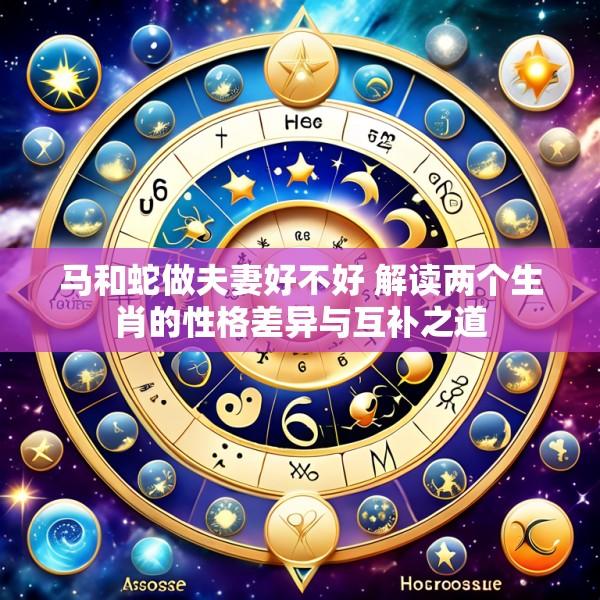 马和蛇做夫妻好不好 解读两个生肖的性格差异与互补之道