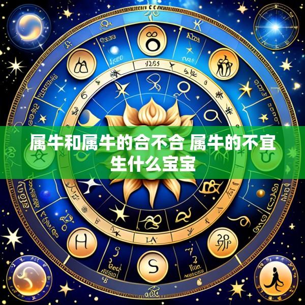 属牛和属牛的合不合 属牛的不宜生什么宝宝