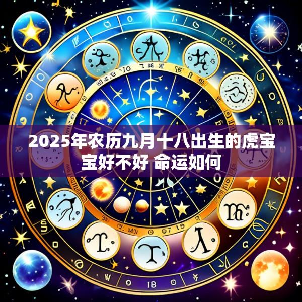 2025年农历九月十八出生的虎宝宝好不好 命运如何