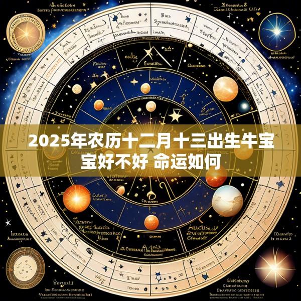 2025年农历十二月十三出生牛宝宝好不好 命运如何