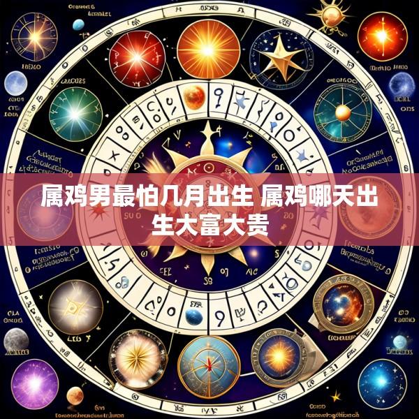 属鸡男最怕几月出生 属鸡哪天出生大富大贵