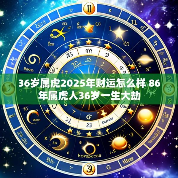 36岁属虎2025年财运怎么样 86年属虎人36岁一生大劫